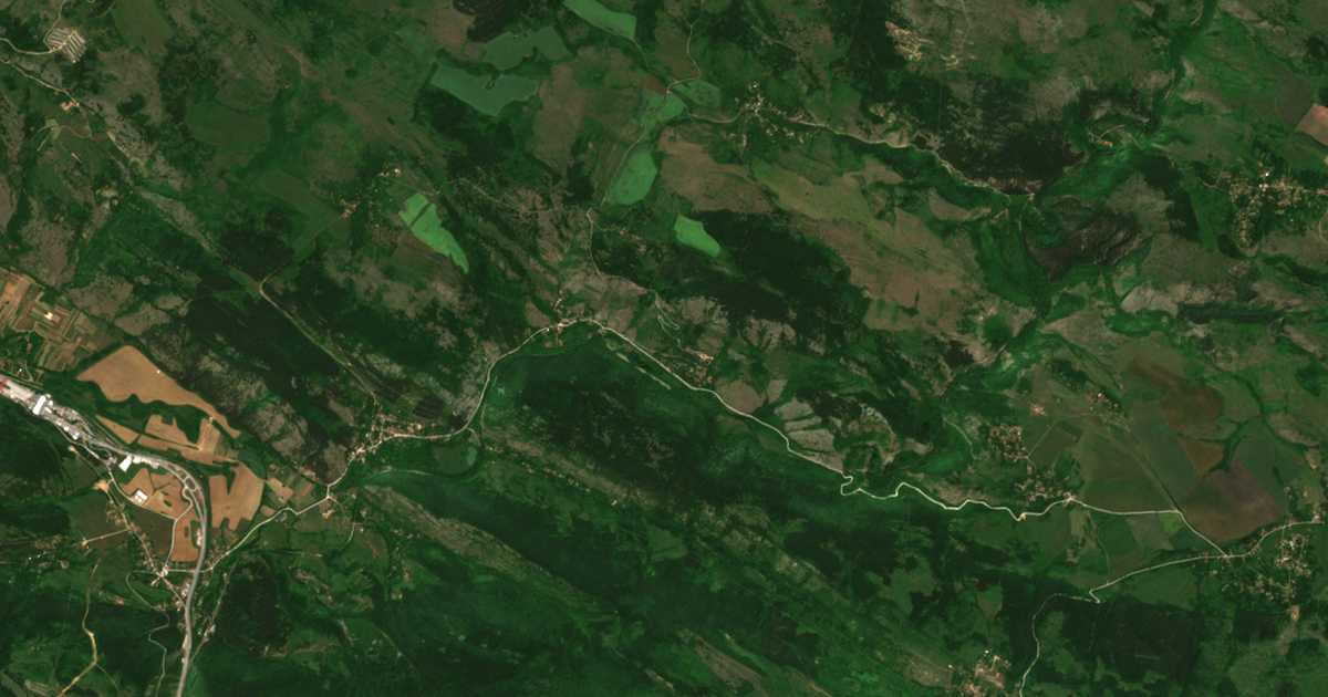 Satellitenkarte von Berende izvor