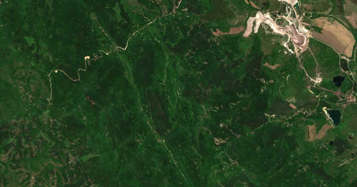 Satellitenkarte von Dreatin