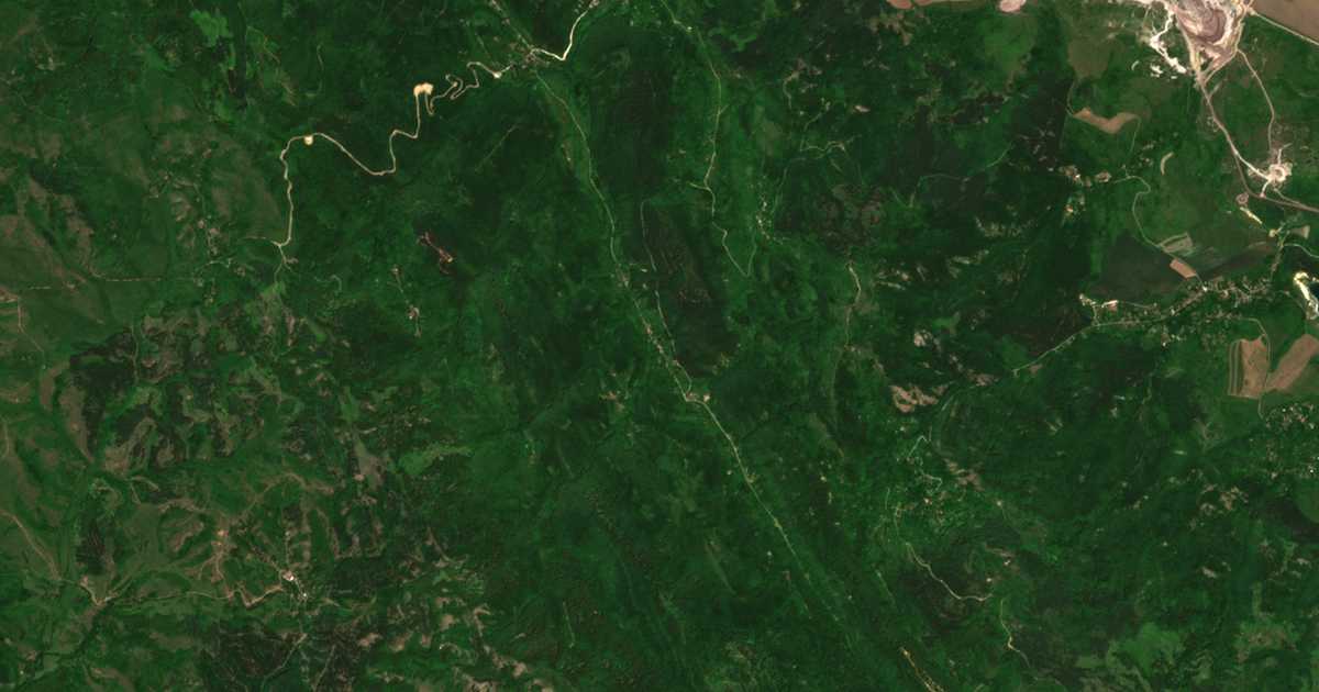 Satellitenkarte von Gorno Selo