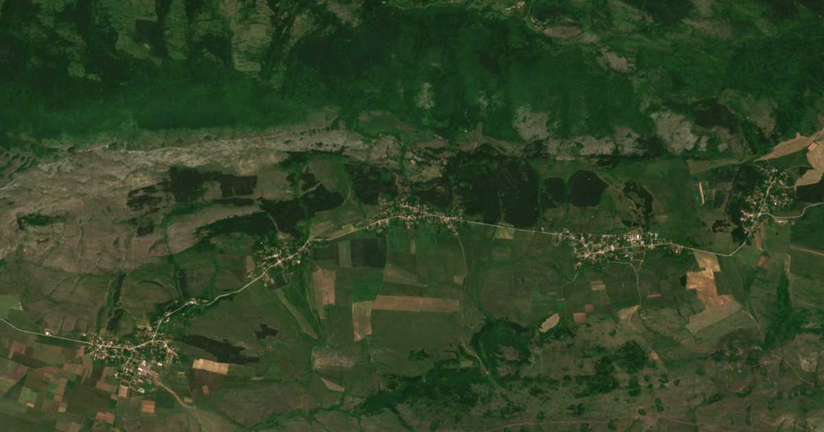 Satellitenkarte von Malo Malowo