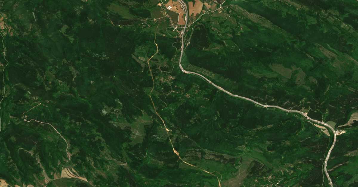 Satellitenkarte von Novo bǎrdo