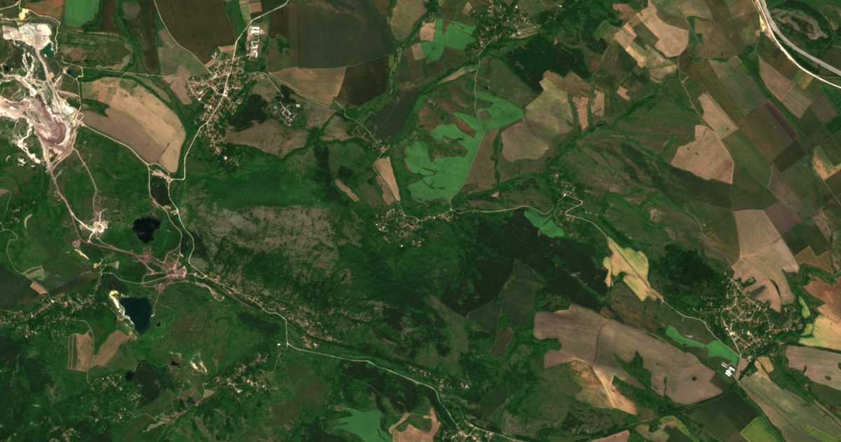 Satellitenkarte von Taban