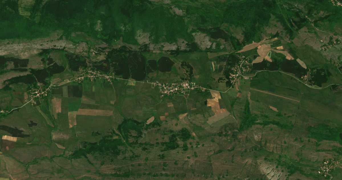 Satellitenkarte von Vasilovci