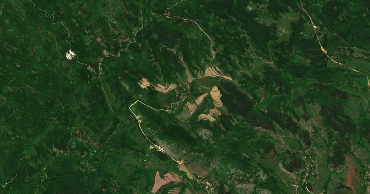 Satellitenkarte von Višan