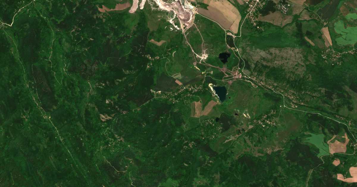 Satellitenkarte von Jalbotina
