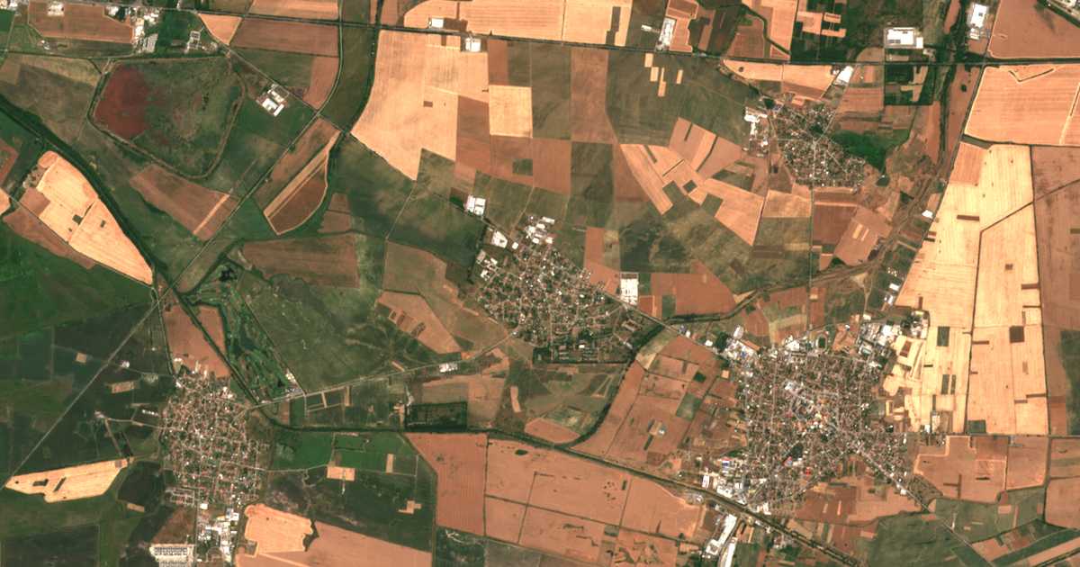 Satellitenkarte von Musačevo