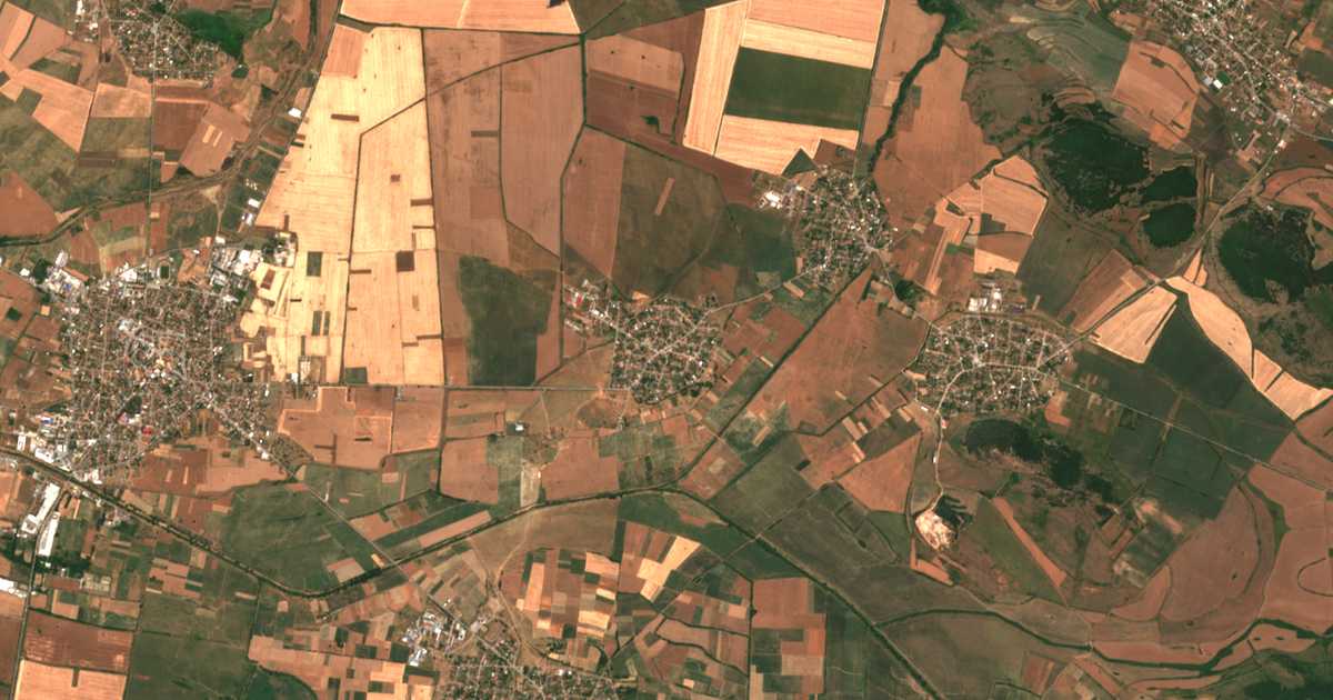 Satellitenkarte von Petkowo