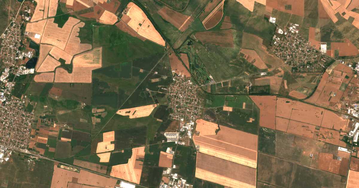 Satellitenkarte von Ravno Pole