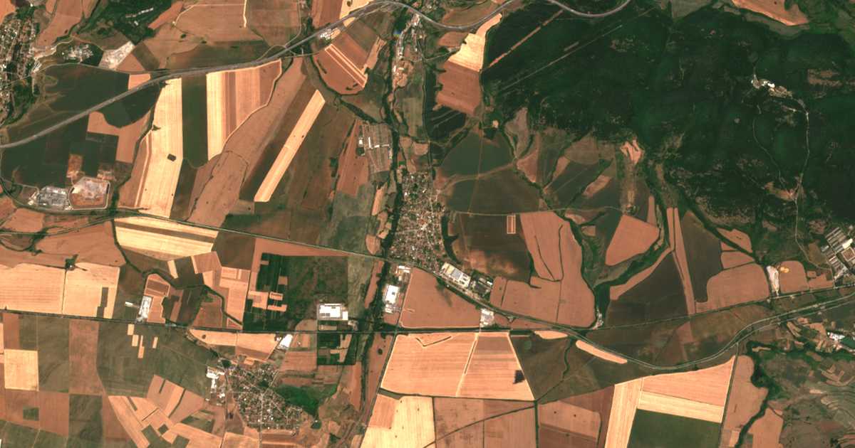 Satellitenkarte von Stolnik