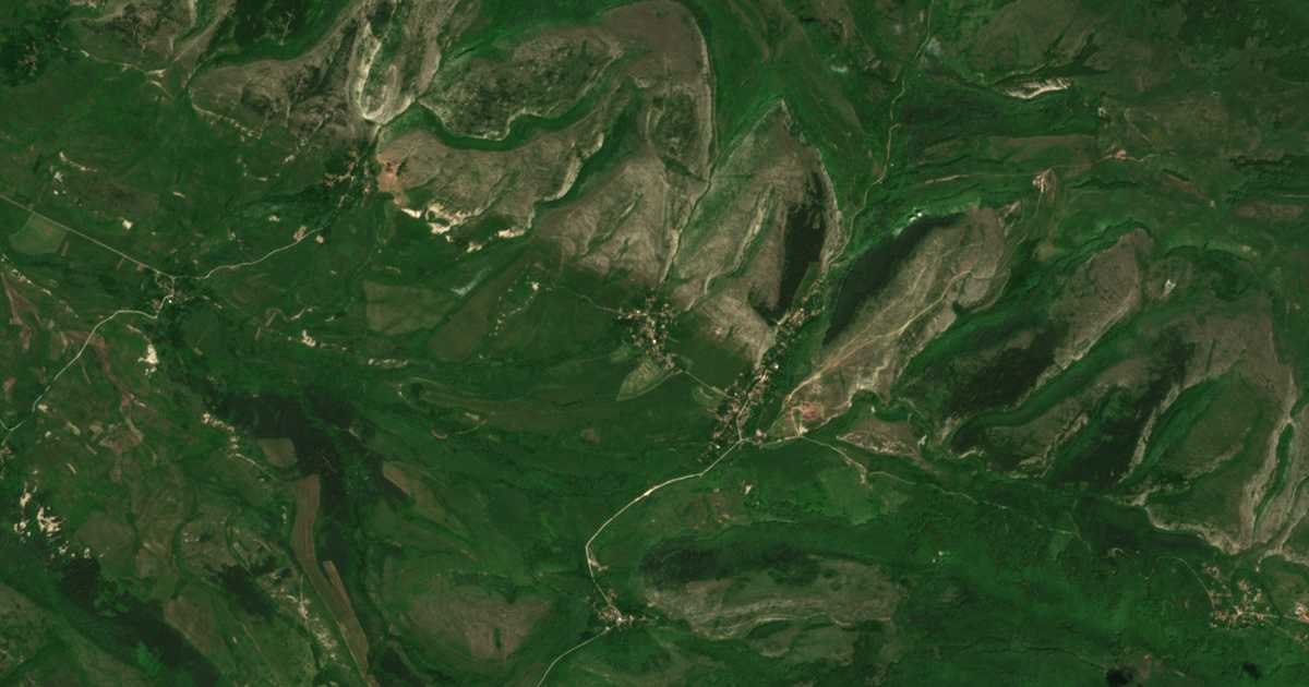 Satellitenkarte von Bǎrlja