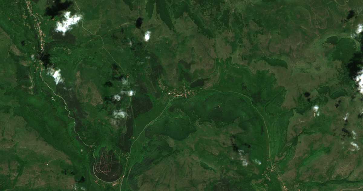 Satellitenkarte von Brakjovci