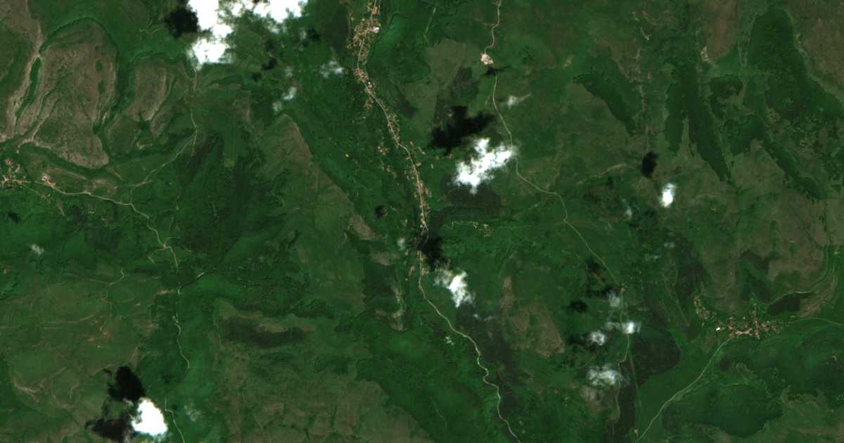 Satellitenkarte von Ginci