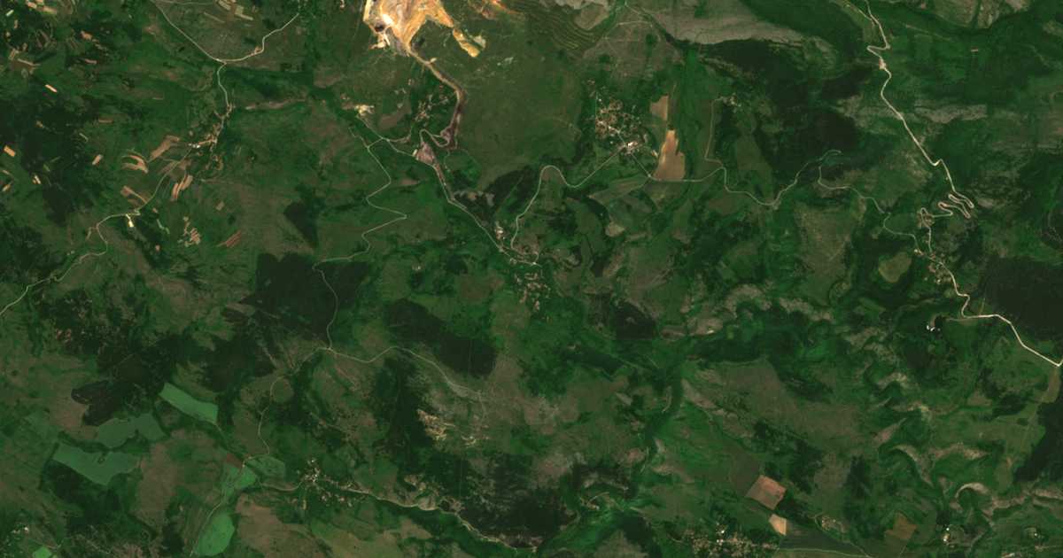 Satellitenkarte von Vrǎdlovci