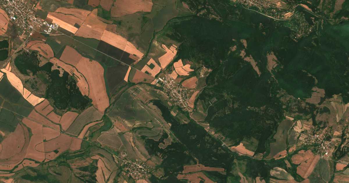 Satellitenkarte von Belopopci