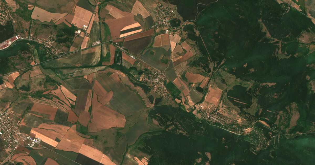 Satellitenkarte von Čekančevo