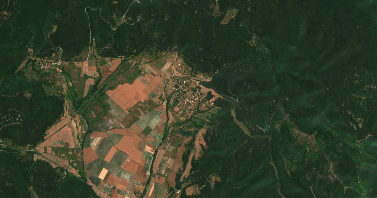 Satellitenkarte von Stǎrgel