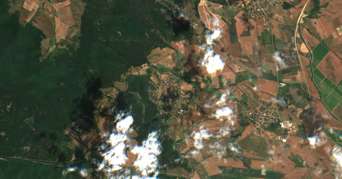 Satellitenkarte von Boerica