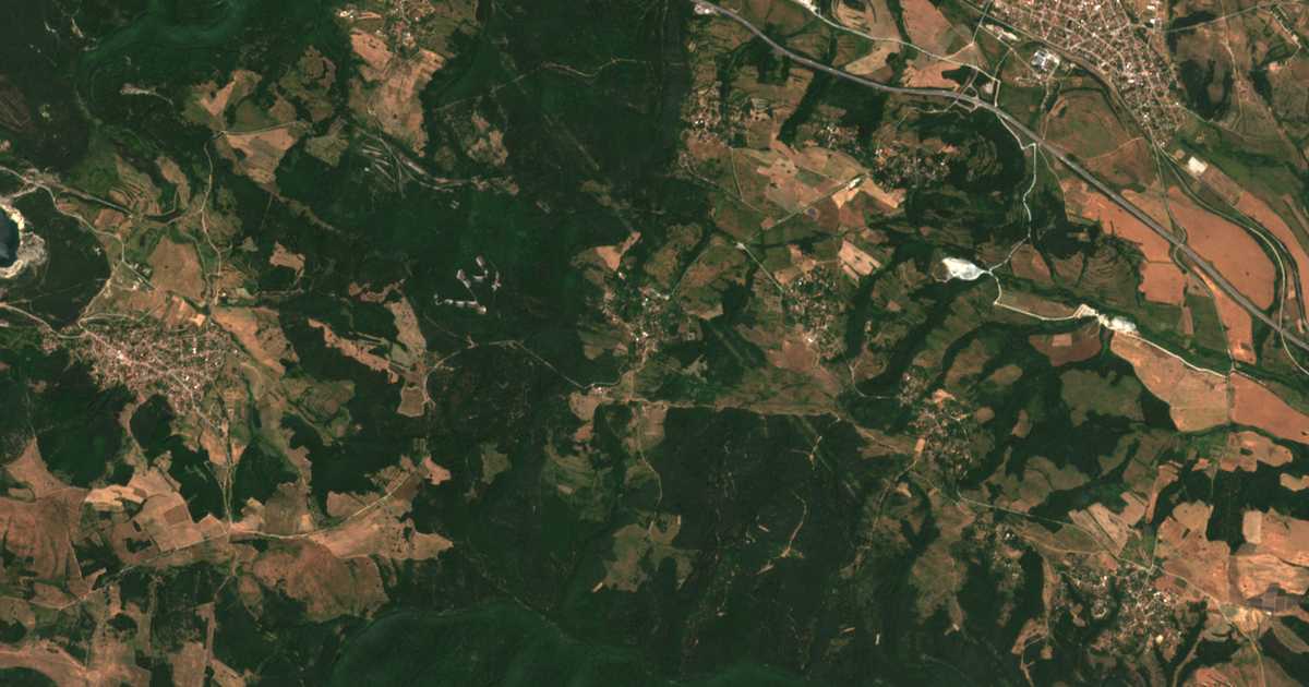 Satellitenkarte von Kostadinkino