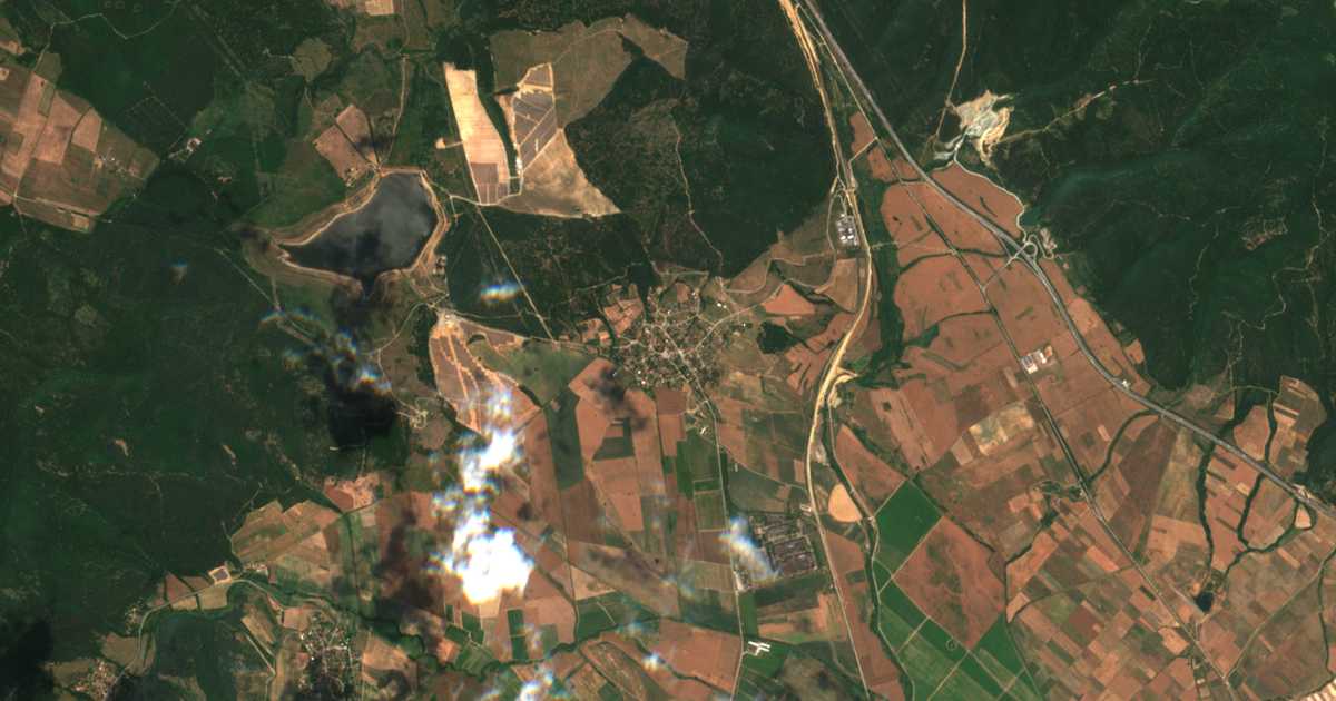 Satellitenkarte von Verinsko
