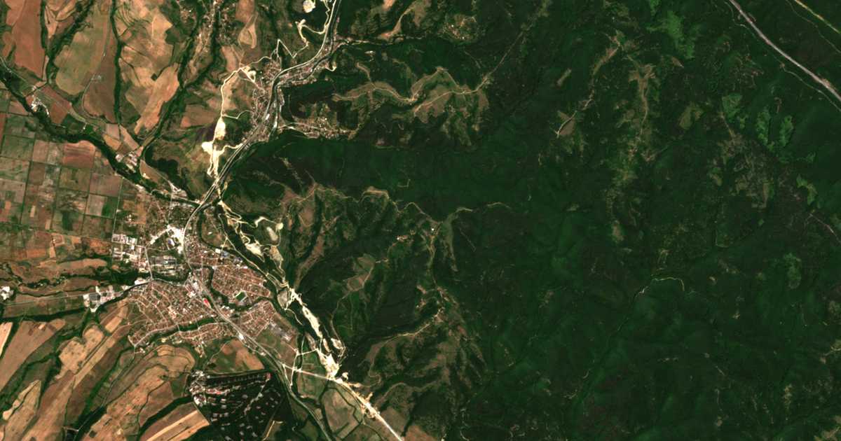 Satellitenkarte von Dolna Vasilica