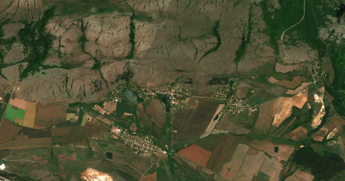 Satellitenkarte von Bezden