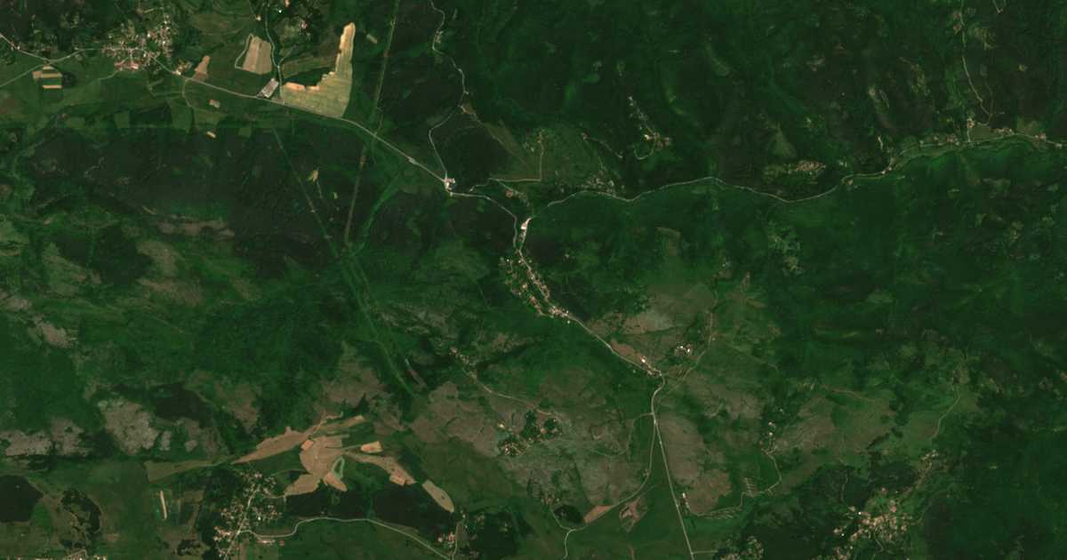 Satellitenkarte von Bučin Prohod