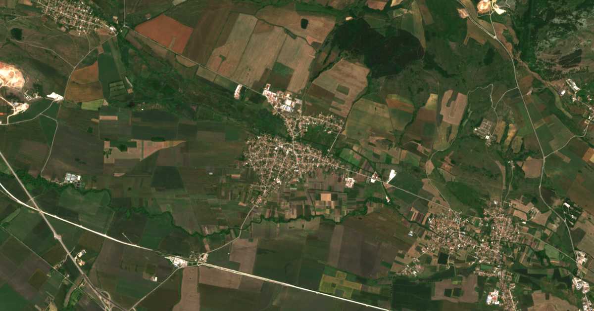Satellitenkarte von Petartsch