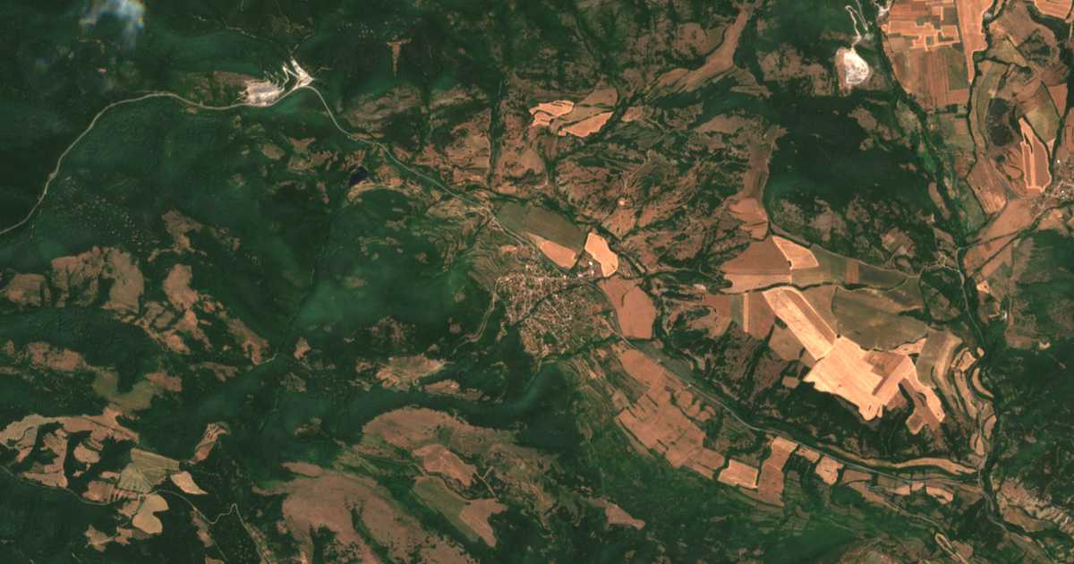 Satellitenkarte von Smolsko