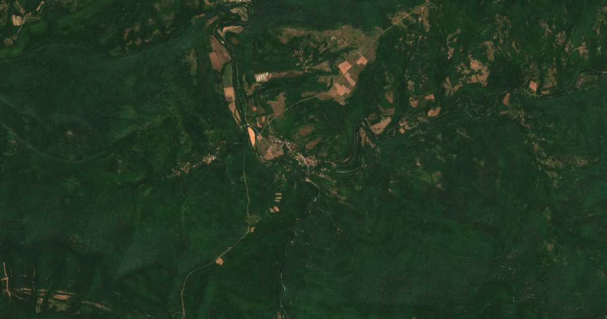 Satellitenkarte von Kalugerovo