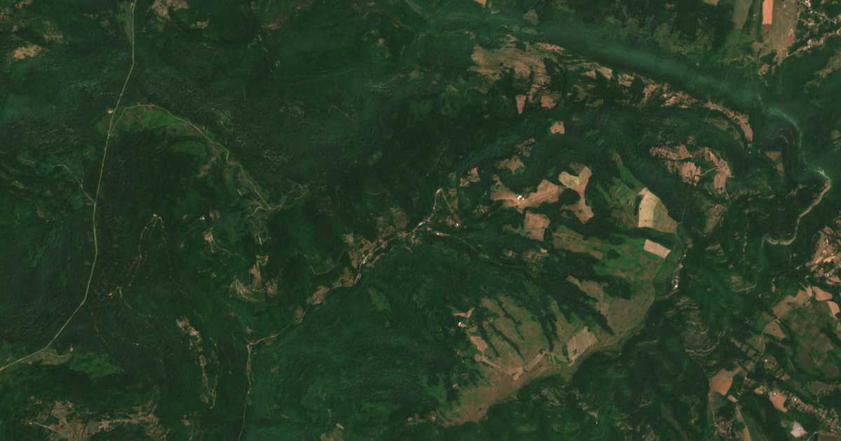 Satellitenkarte von Manaselska Reka