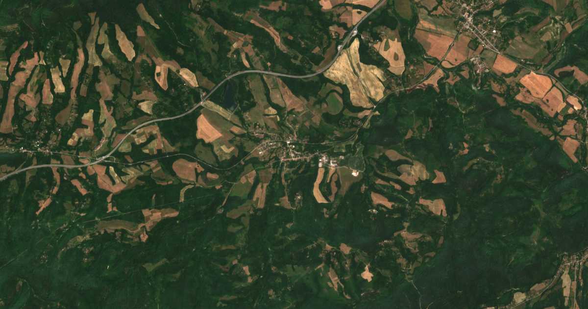 Satellitenkarte von Osikovitsa