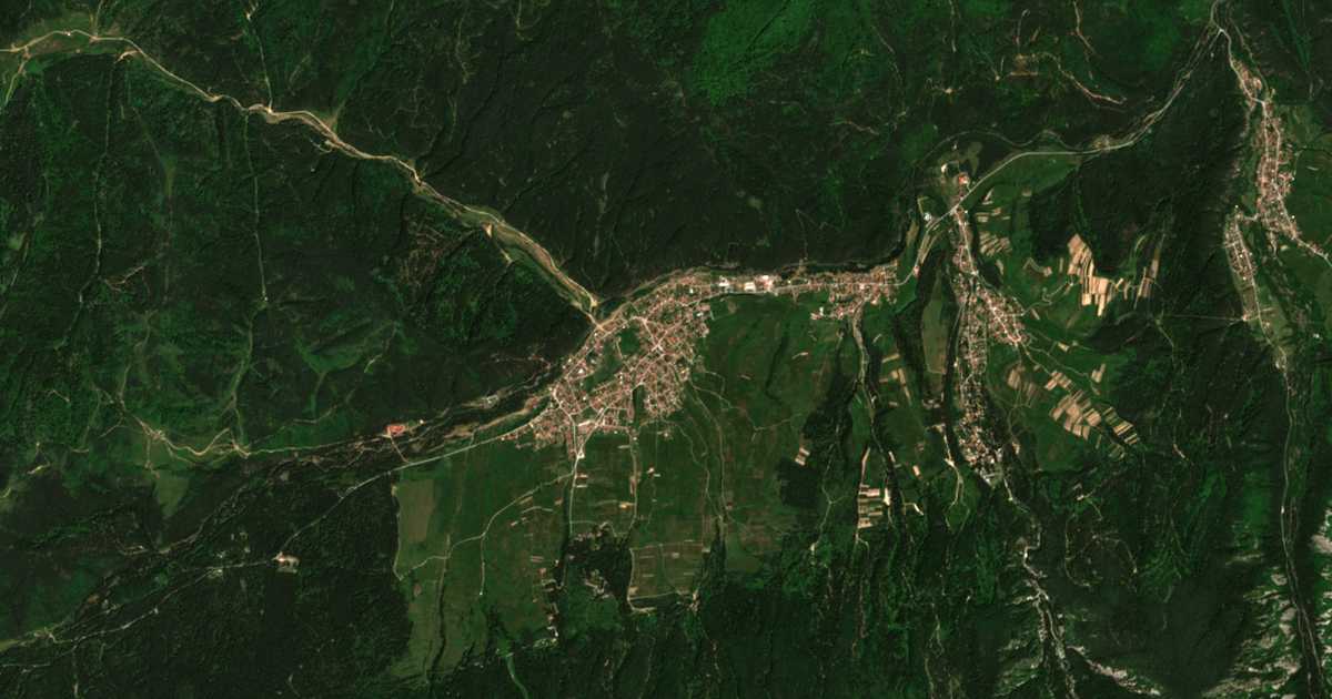 Satellitenkarte von Govedarci