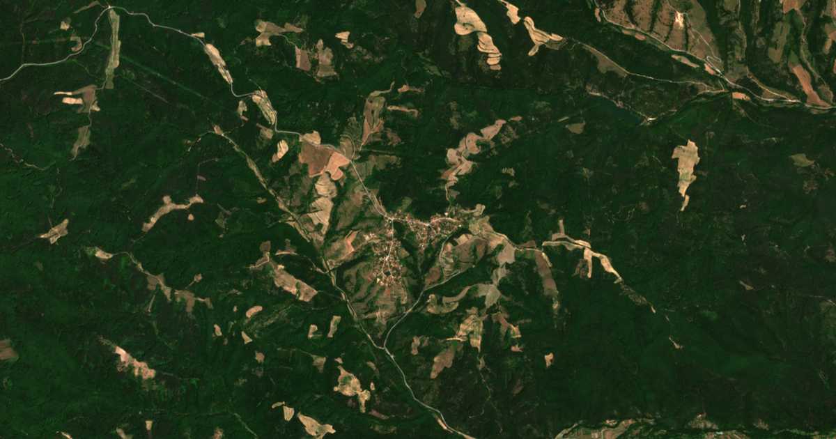 Satellitenkarte von Gucal