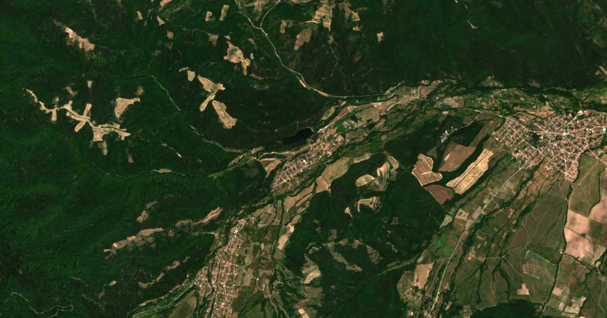 Satellitenkarte von Mariza