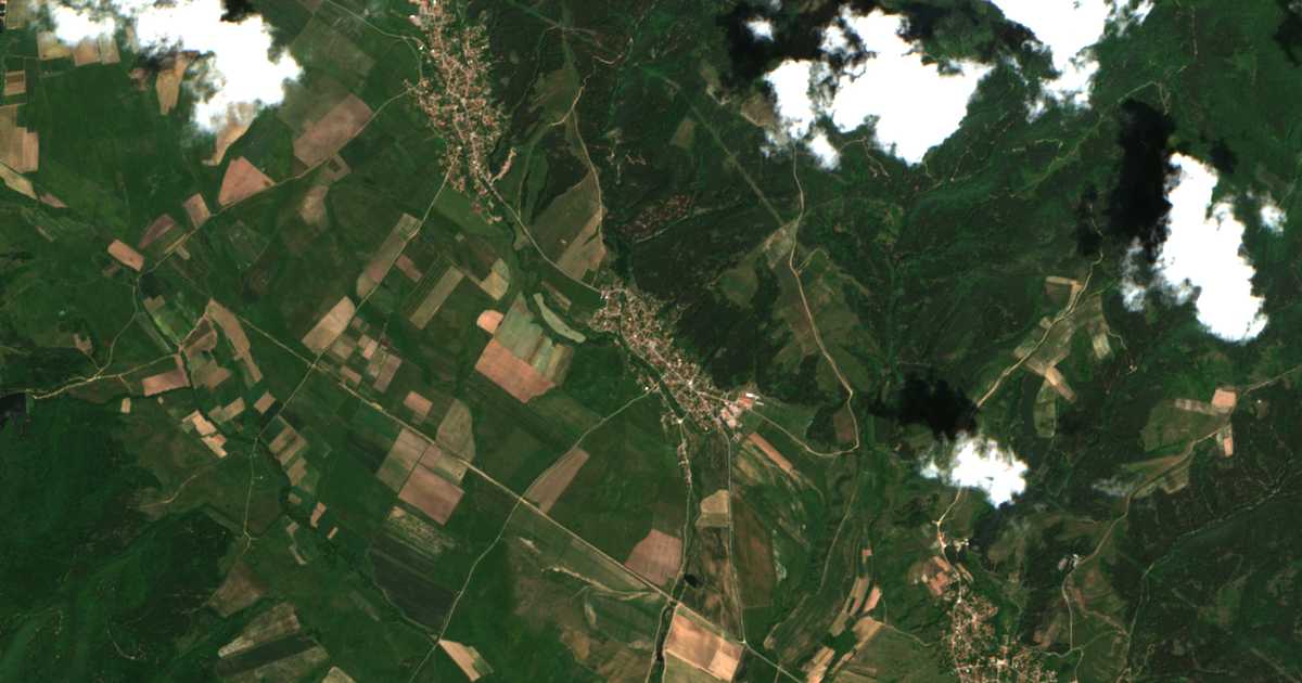 Satellitenkarte von Popovjane
