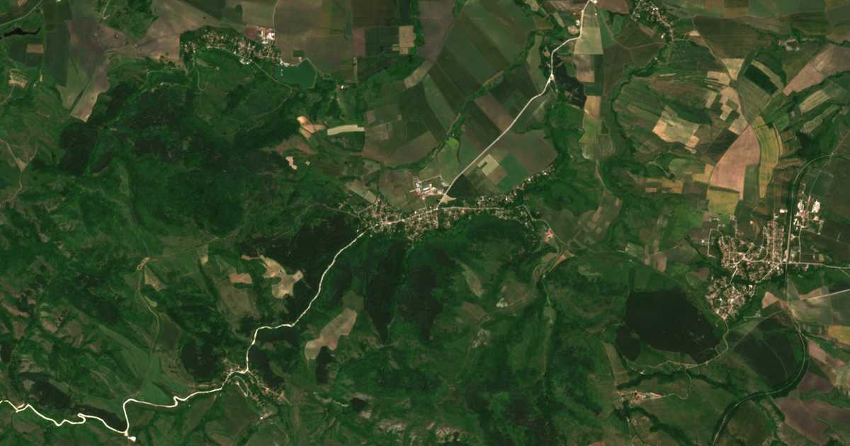 Satellitenkarte von Gǎlǎbovci