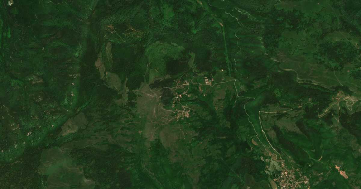 Satellitenkarte von Druževo