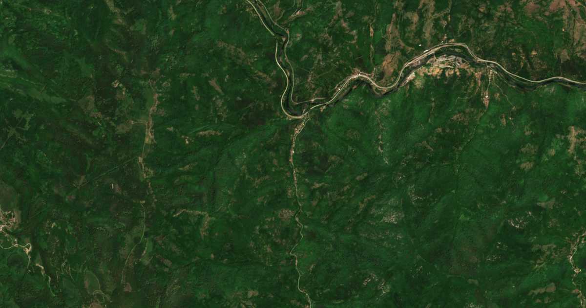 Satellitenkarte von Gabrovnica