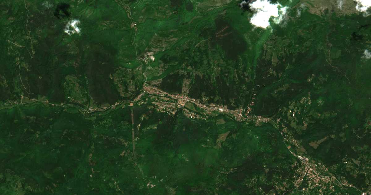 Satellitenkarte von Iskrez