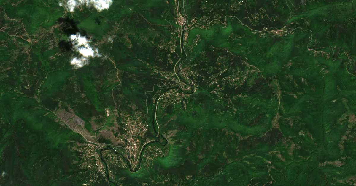 Satellitenkarte von Lukovo