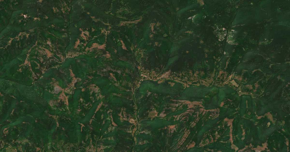 Satellitenkarte von Ogoja