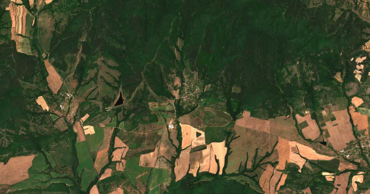 Satellitenkarte von Malko Drjanovo
