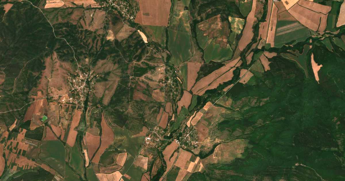 Satellitenkarte von Markovo