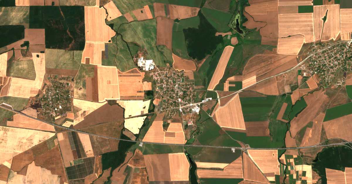 Satellitenkarte von Orisowo