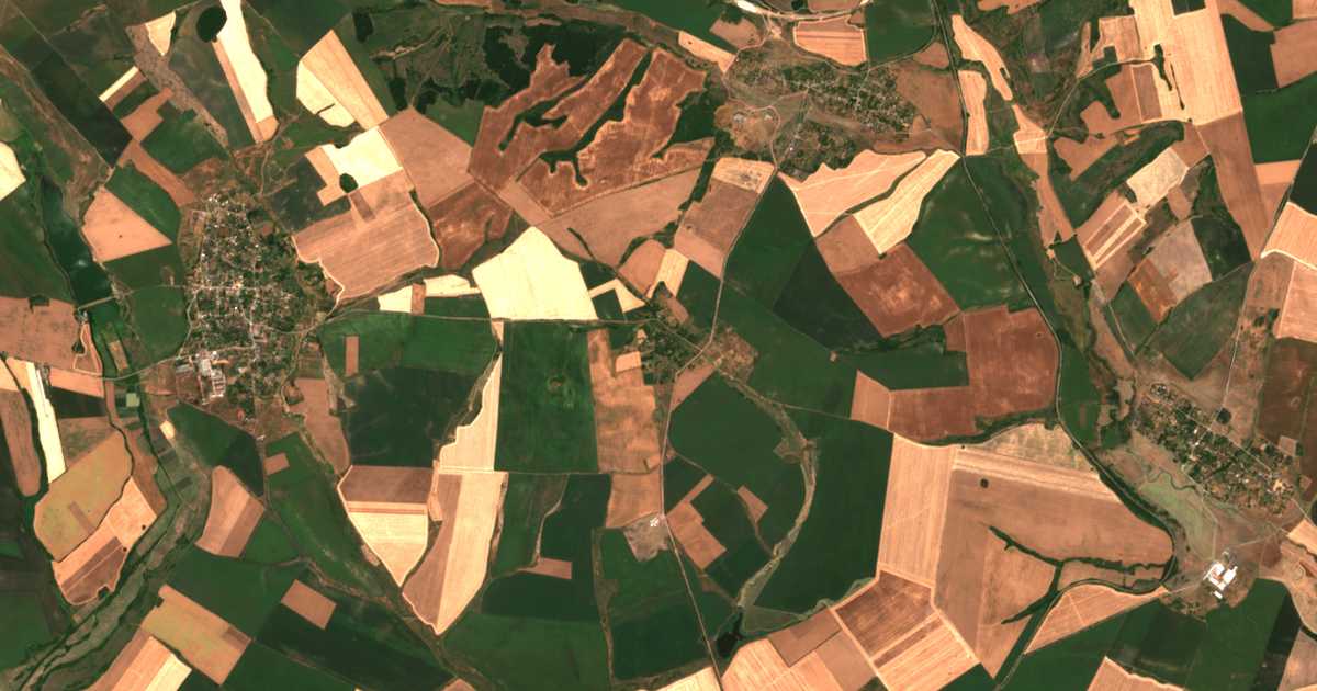 Satellitenkarte von Oslarka