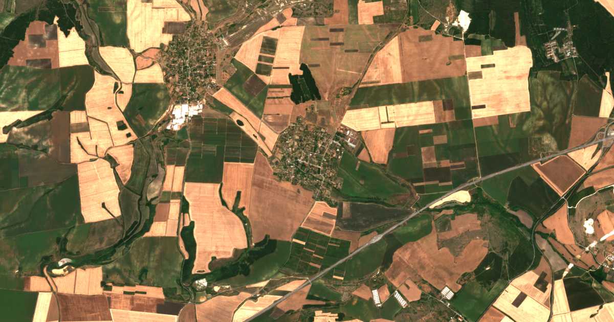 Satellitenkarte von Rupkite
