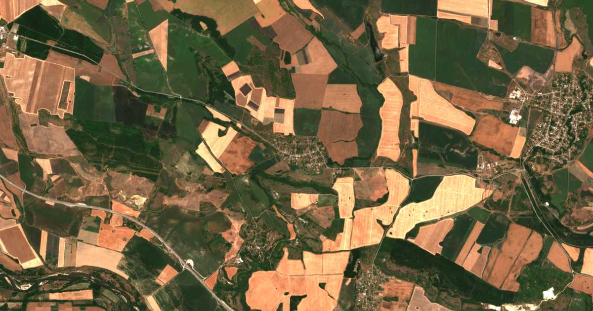 Satellitenkarte von Celina