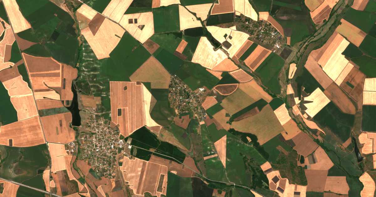 Satellitenkarte von Cenovo