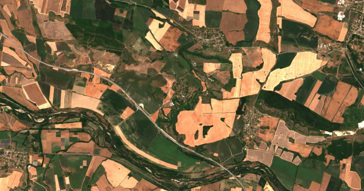Satellitenkarte von Zlatna Livada