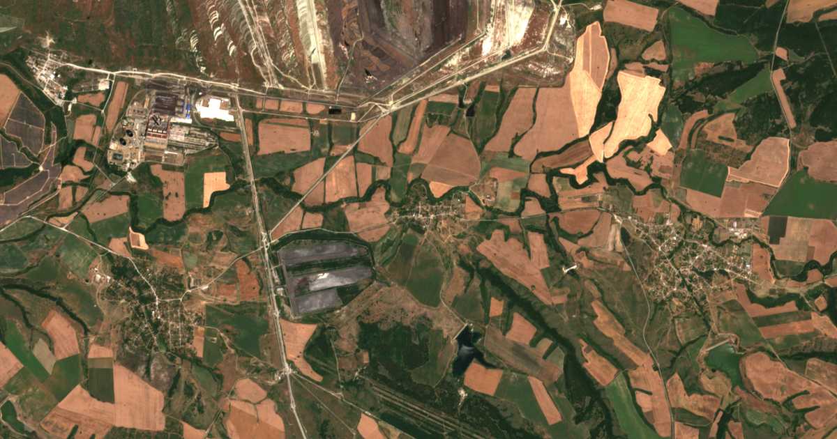 Satellitenkarte von Iskrica